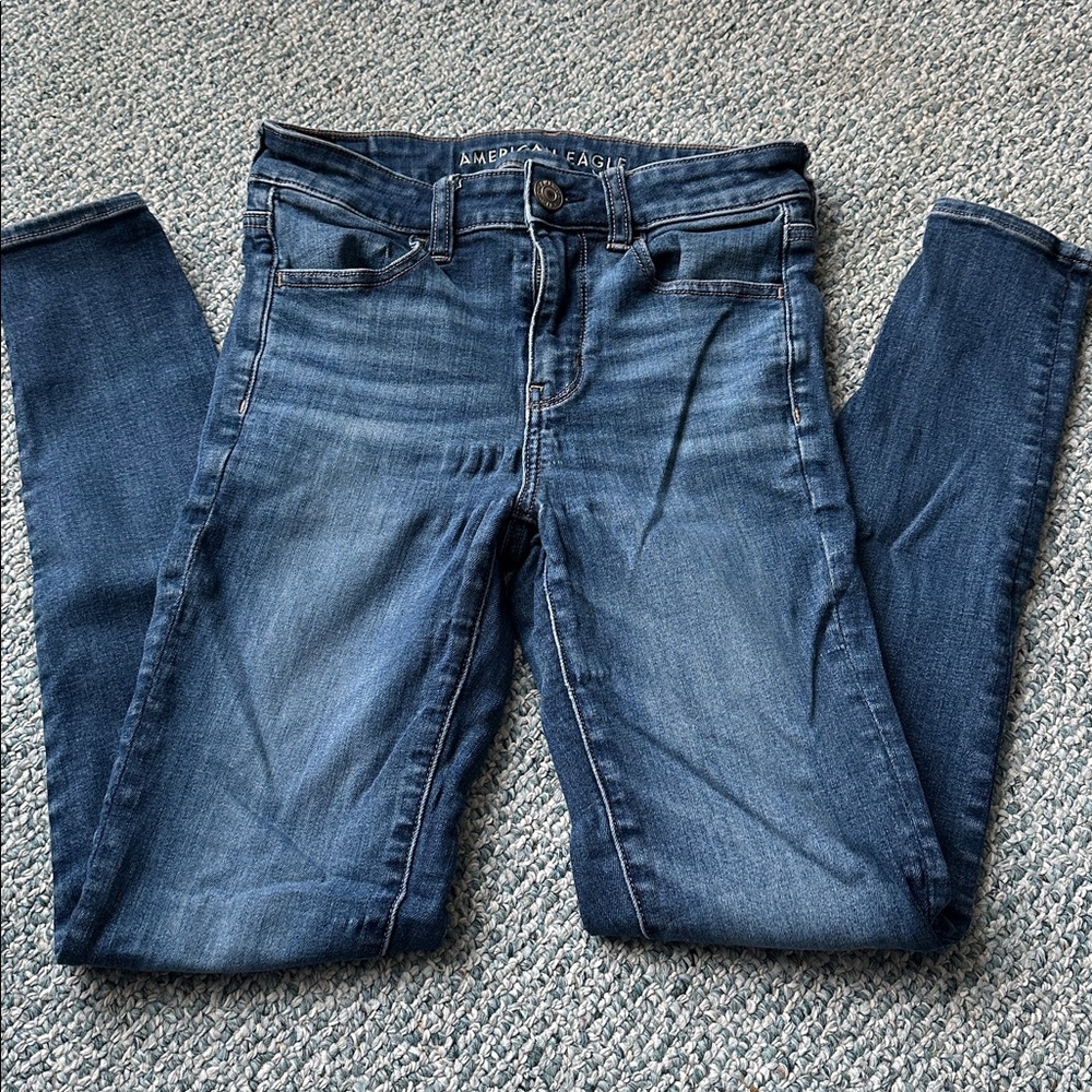 American Eagle Dark Blue Denim